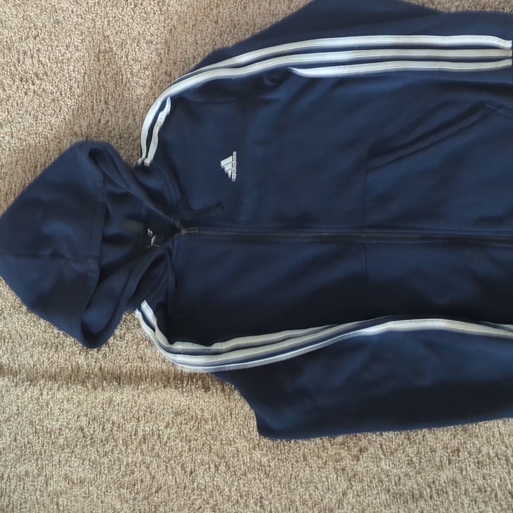 Adidas heavyweight zip-up